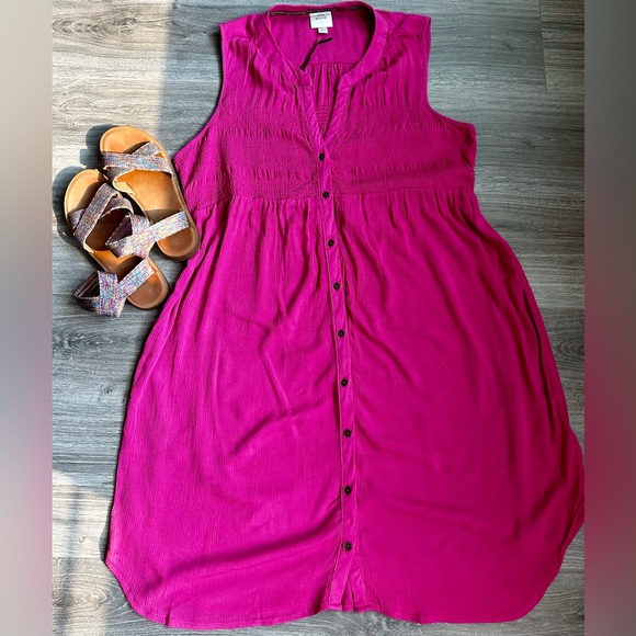 Knox Rose Dresses Knox Rose Target Fuchsia Berry Sleeveless Dress